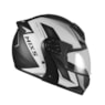 Capacete MIXS Gladiator Neo Articulado Robocop Fosco 