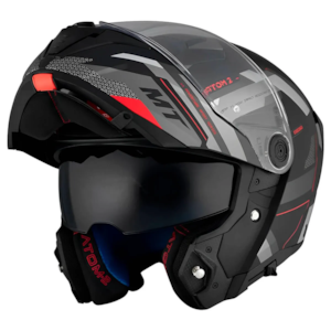 CAPACETE MT ATOM 2 SV ARTICULADO BAST D5 FOSCO