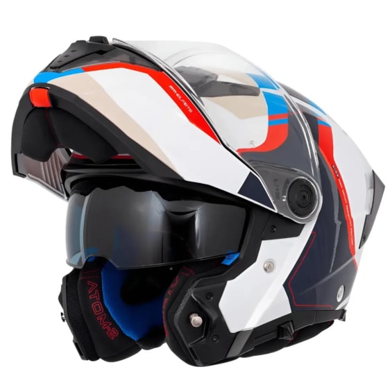 CAPACETE MT ATOM 2 SV ARTICULADO EMALLA C7