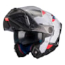 CAPACETE MT ATOM 2 SV ARTICULADO HIGHLANDS A7 BRANCO