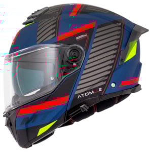CAPACETE MT ATOM 2 SV ARTICULADO LINKING B5 FOSCO