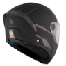 CAPACETE MT ATOM 2 SV ARTICULADO MONOCOLOR A1 FOSCO