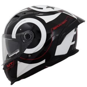 CAPACETE MT BRAKER SV INOX A0