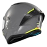 CAPACETE MT BRAKER SV SOLID A12 CINZA