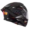 CAPACETE MT THUNDER 4 LUMINENCE D1 FOSCO