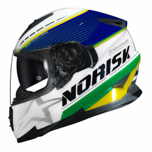 CAPACETE NORISK FF302 GRAND PRIX BRASIL