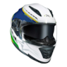 CAPACETE NORISK FF302 GRAND PRIX BRASIL