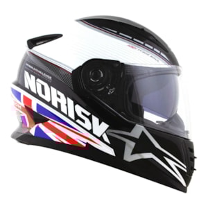 CAPACETE NORISK FF302 GRAND PRIX REINO UNIDO