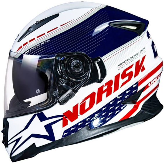 Capacete Norisk FF302 GRAND PRIX USA 