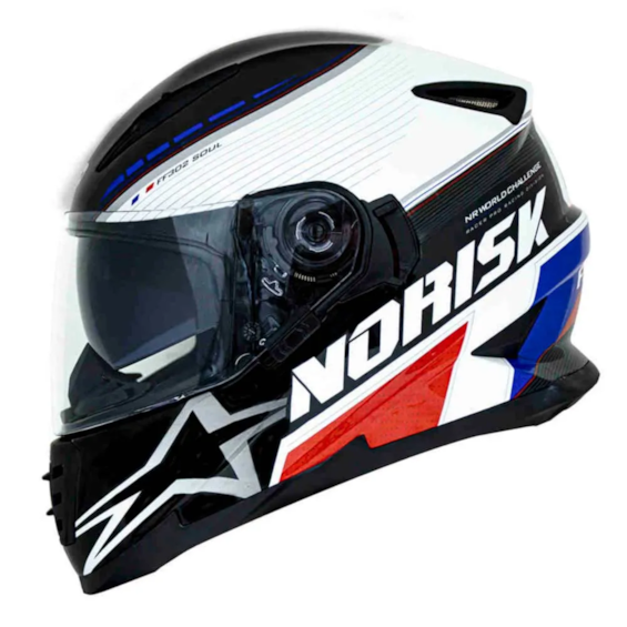 CAPACETE NORISK FF302 SV GRAND PRIX FRANCE 