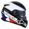 CAPACETE NORISK FF302 SV GRAND PRIX FRANCE 