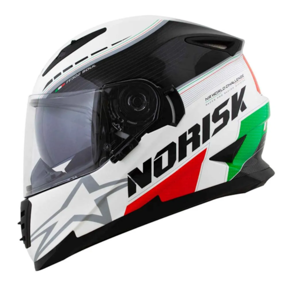 CAPACETE NORISK FF302 SV GRAND PRIX ITALY 