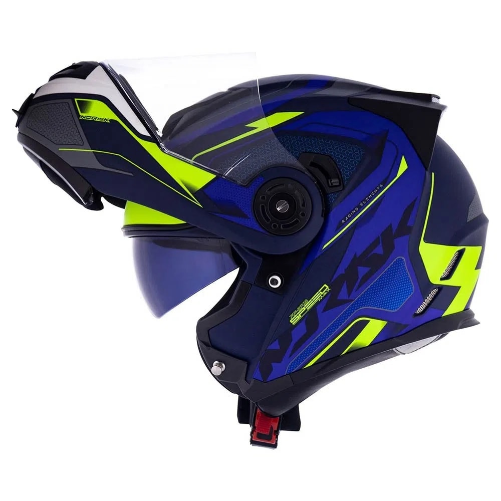 Capacete Norisk FF345 SV Route Speedmax Fosco - Paulinho Motos