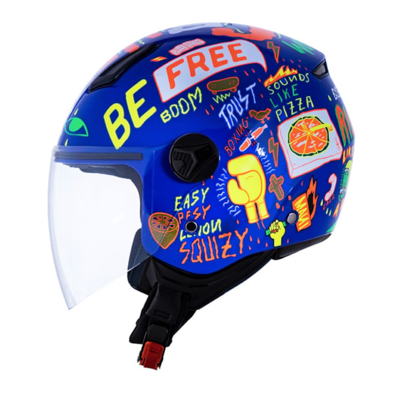 Capacete Norisk Orion Free Aberto 