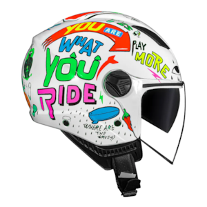 CAPACETE NORISK ORION SV FREE ABERTO