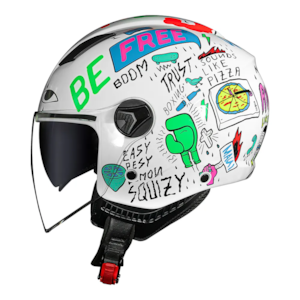 CAPACETE NORISK ORION SV FREE ABERTO
