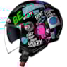 CAPACETE NORISK ORION SV FREE ABERTO