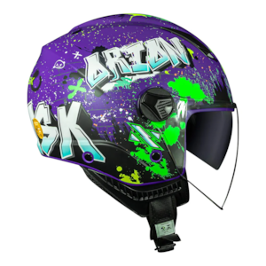 CAPACETE NORISK ORION SV SHINE ABERTO FOSCO