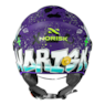 CAPACETE NORISK ORION SV SHINE ABERTO FOSCO