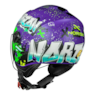 CAPACETE NORISK ORION SV SHINE ABERTO FOSCO
