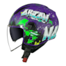 CAPACETE NORISK ORION SV SHINE ABERTO FOSCO