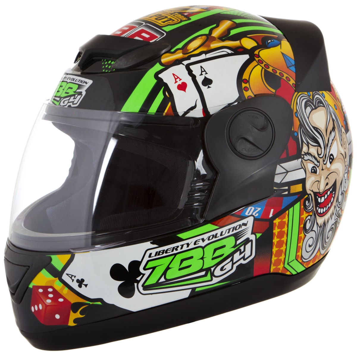 Capacete Pro Tork Evolution G4 Las Vegas Pr - Paulinho Motos