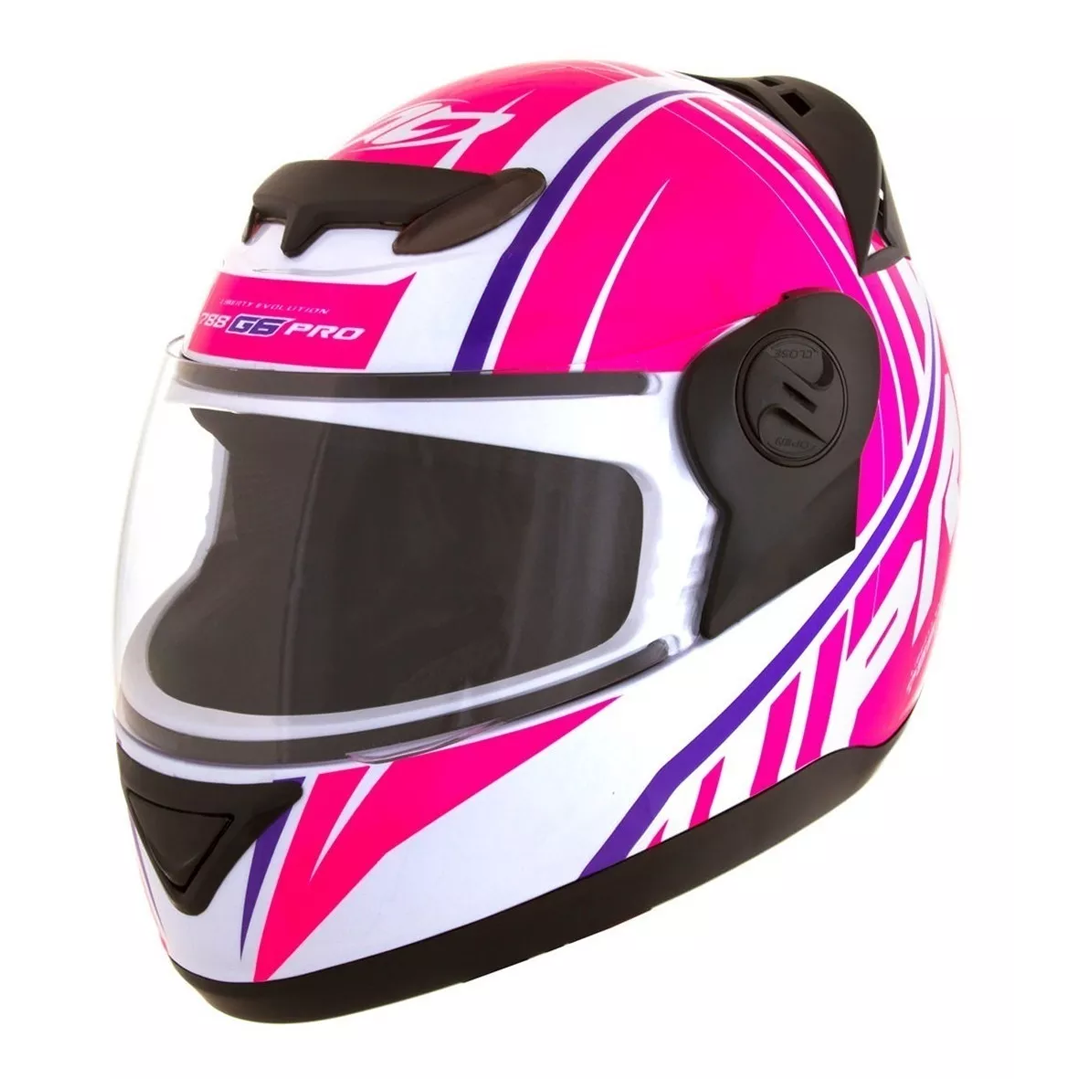 Capacete Pro Tork Evolution G6 788 Pro Color- Paulinho Motos
