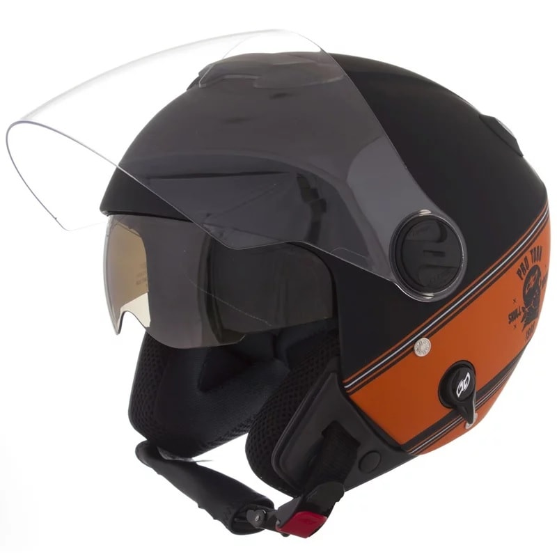 パルッキー　NAOMOTO Capacete Pro Tork New Atomic Sv Hd Skull Riders- Paulinho Motos