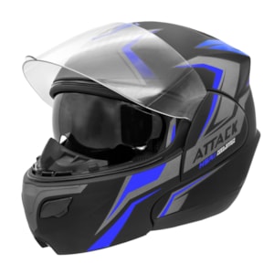 Capacete PRO TORK NEW ATTACK Articulado Neon 