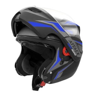 Capacete PRO TORK NEW ATTACK Articulado Neon 