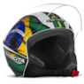 Capacete PRO TORK NEW Liberty Three Aberto Patriota 