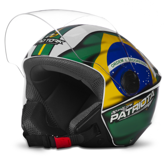 Capacete PRO TORK NEW Liberty Three Aberto Patriota 