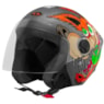 Capacete PRO TORK NEW Liberty Three Coyote Aberto 