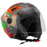 Capacete PRO TORK NEW Liberty Three Coyote Aberto 