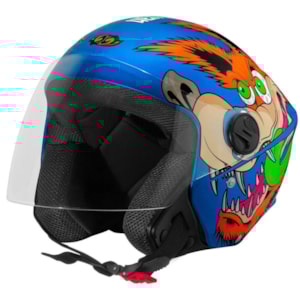 Capacete PRO TORK NEW Liberty Three Coyote Aberto Fosco 