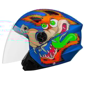 Capacete PRO TORK NEW Liberty Three Coyote Aberto Fosco 