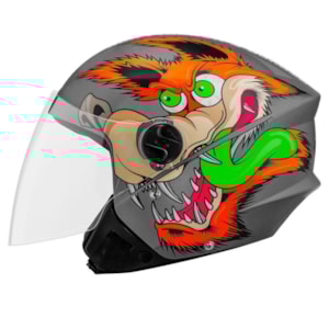 Capacete PRO TORK NEW Liberty Three Coyote Aberto Fosco