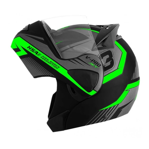 Capacete PRO TORK V-PRO JET 3 Articulado 