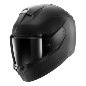 CAPACETE SHARK RIDILL 2 BLANK FOSCO PRETO