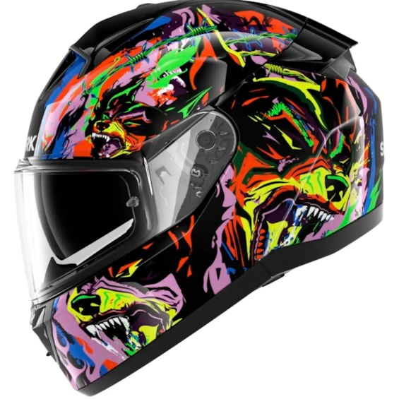 CAPACETE SHARK RIDILL 2 RAGING BEAST 