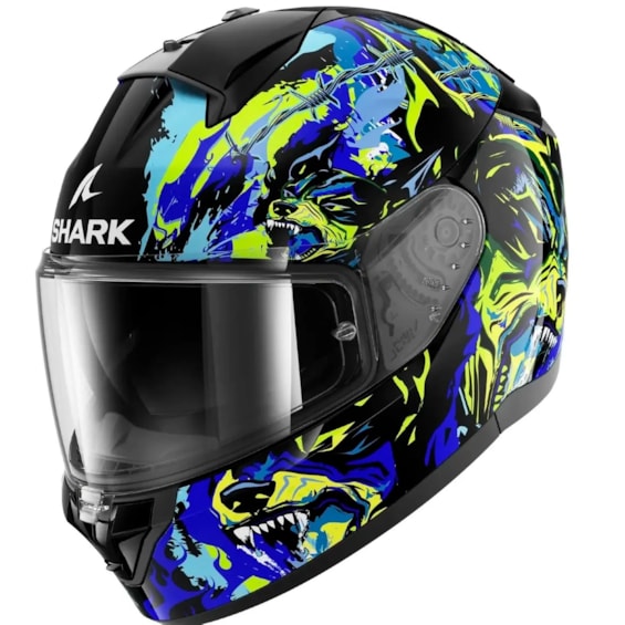 CAPACETE SHARK RIDILL 2 RAGING BEAST 