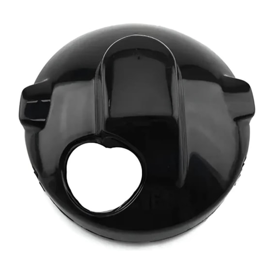 CARCACA FAROL CB 500 PRETA (PLASMOTOS)