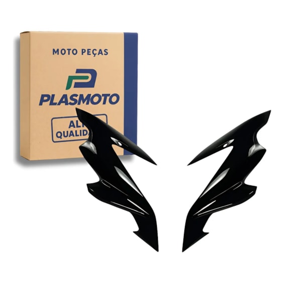 CARENAGEM FAROL BROS 160 22-23 PRETO (LATERAL) PLASMOTO CARENAGEM FAROL BROS 160 22-23 PRETO (LATERAL) PLASMOTO