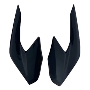 CARENAGEM FAROL CB 250 TWISTER 16-17 PRETO (LATERAL) PLASMOTO