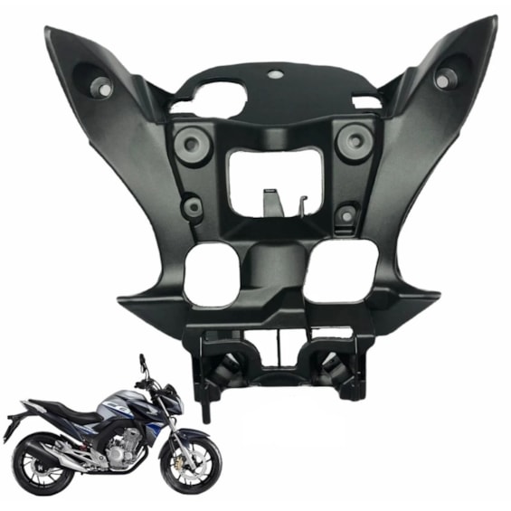 CARENAGEM FAROL CB 250 TWISTER 16-22 (TAMPA PAINEL) PLASMOTO