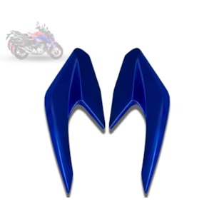 CARENAGEM FAROL CB 250 TWISTER 21 AZUL TWISTER PEROLIZADO (LATERAL) PLASMOTO
