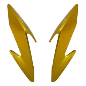 CARENAGEM FAROL CB 300F TWISTER 23- DOURADO METALICO (LATERAL) PLASMOTO