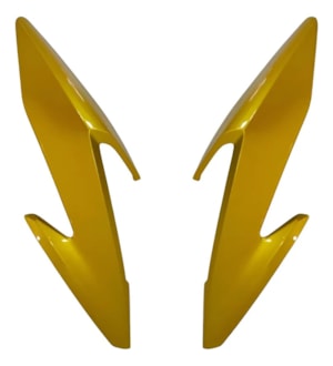 CARENAGEM FAROL CB 300F TWISTER 23- DOURADO METALICO (LATERAL) PLASMOTO