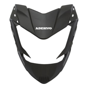 CARENAGEM FAROL CB 300F TWISTER 23- PRETO INJETADO (CENTRAL) PLASMOTO