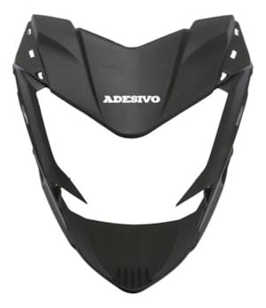 CARENAGEM FAROL CB 300F TWISTER 23- PRETO INJETADO (CENTRAL) PLASMOTO